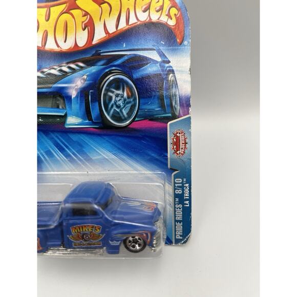 Hot Wheels 2003 #183 - Pride Rides 8/10 La Troca w/ Free Atomix Vehicle - Picture 2 of 8